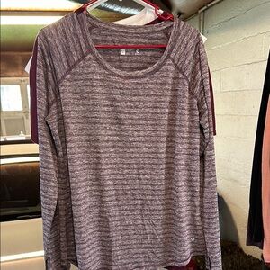 Women's Heathered Long Sleeve Top